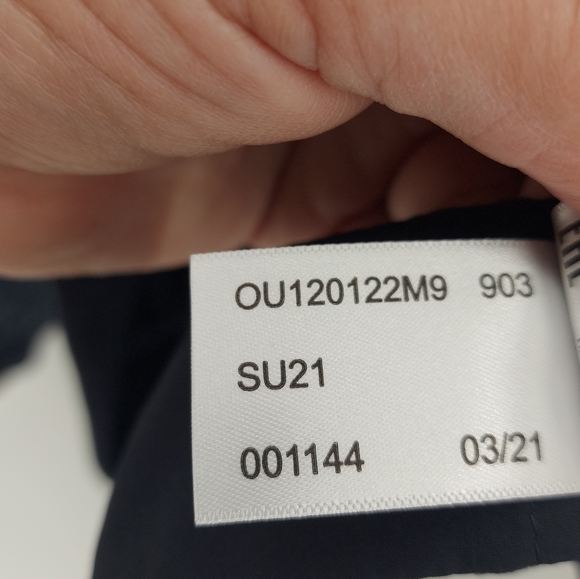 MICHAEL KORS MENS Logo Tape Baseball Jacket Size Medium - Picture 5 of 7